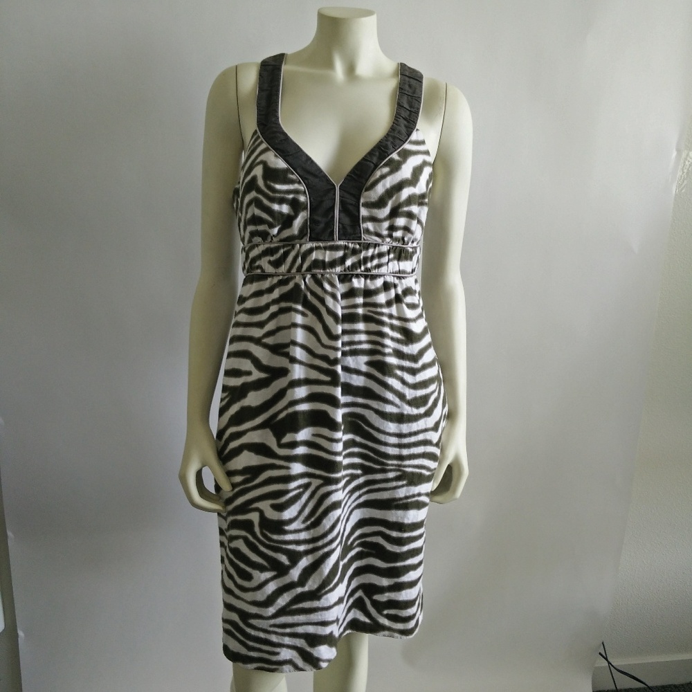 🔥Banana Republic organic linen sleeveless dress 8